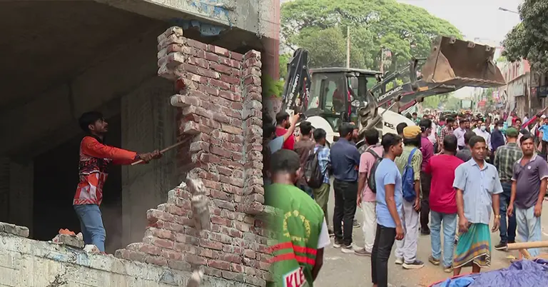 রাজউকের উচ্ছেদে বাধা, অভিযুক্ত স্থানীয় বিএনপি নেতাকর্মীরা